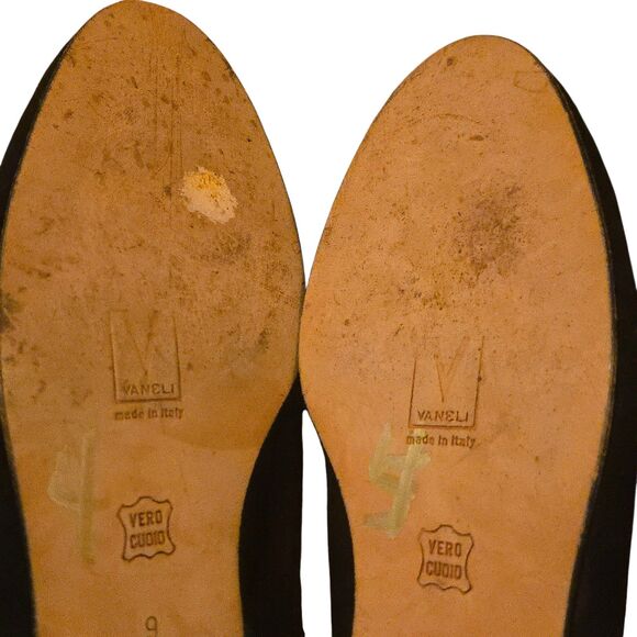 VTG Vaneli Size 9M Colorblock Flats Shoes Italy Maximalist 90's - Picture 10 of 13